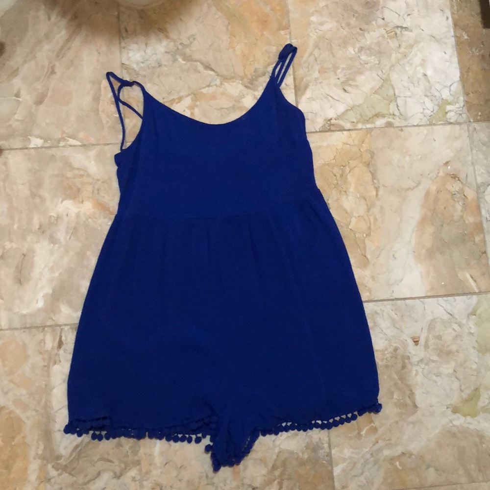 Royal Blue Romper